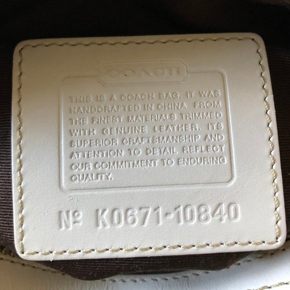 COACH Signature C Mini Leather Swingpack/Crossbody - Picture 6 of 9